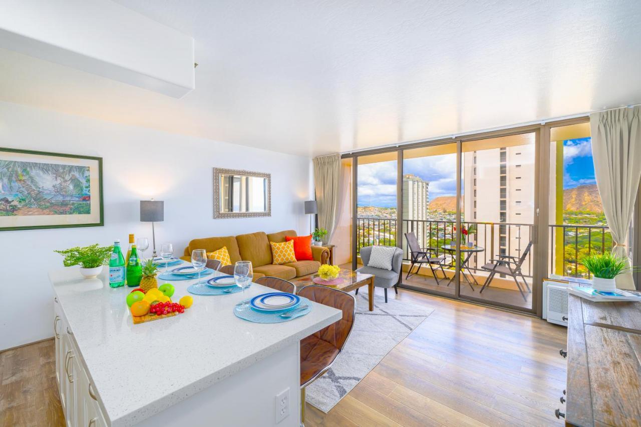 Beautiful Ocean And Diamond Head Views With Parking Apartamento Honolulu Exterior foto