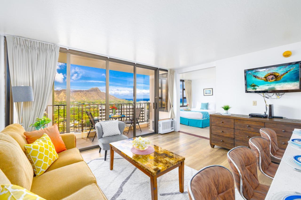 Beautiful Ocean And Diamond Head Views With Parking Apartamento Honolulu Exterior foto